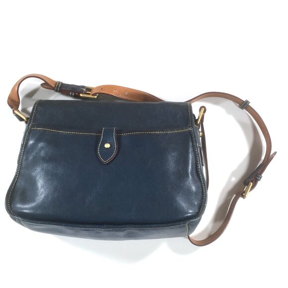 Dooney & Bourke Bag Blue Leather - Picture 2 of 10